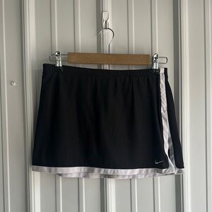 Nike Black Golf Skirt with White Accents
